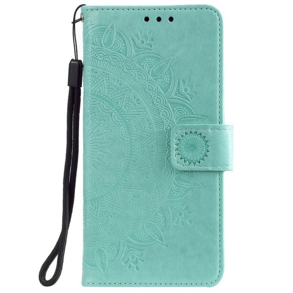 Flipové Pouzdro Na Huawei P Smart Z / Honor 9X Sluneční Mandala