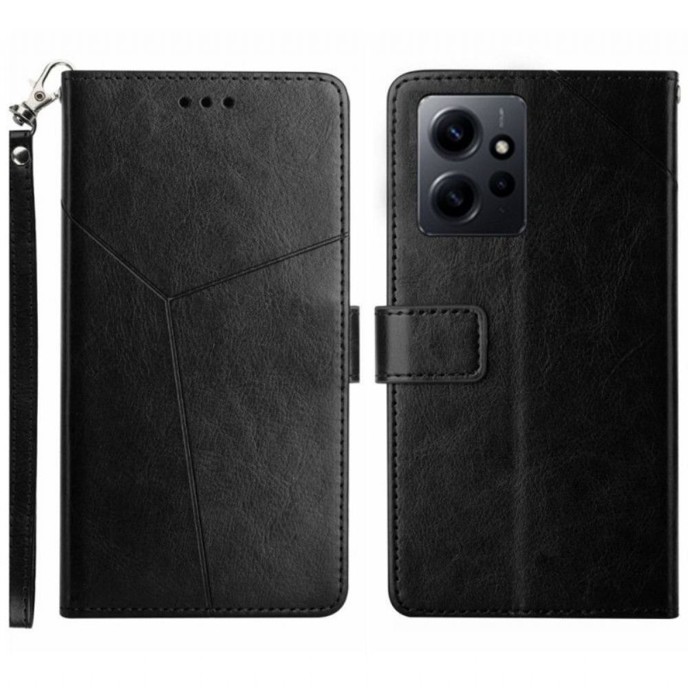 Flipové Pouzdro Na Xiaomi Redmi Note 12 4G Na Lana Y Strappy Design