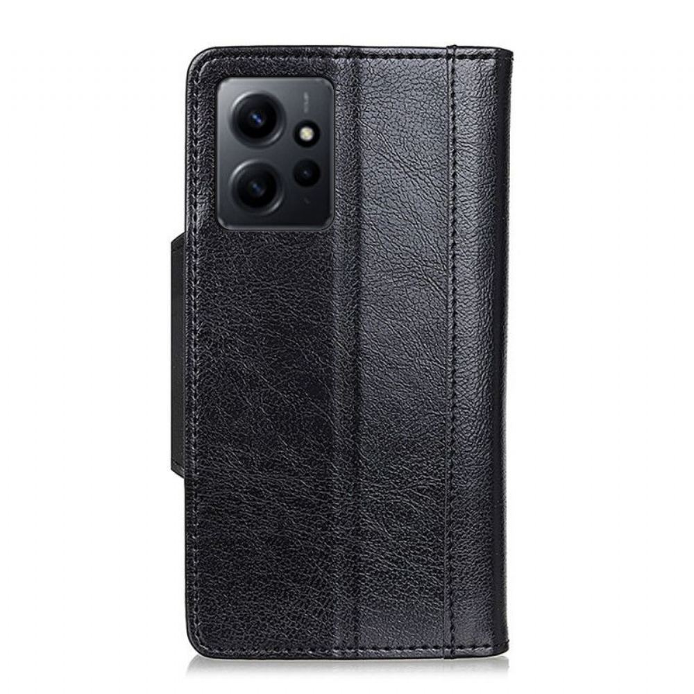 Flipové Pouzdro Na Xiaomi Redmi Note 12 4G Stříbrná Spona