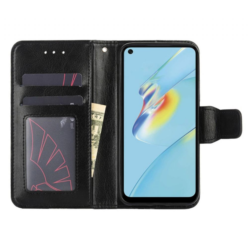 Flipové Pouzdro Na Realme 9i Umělá Kůže V Americkém Retro Stylu