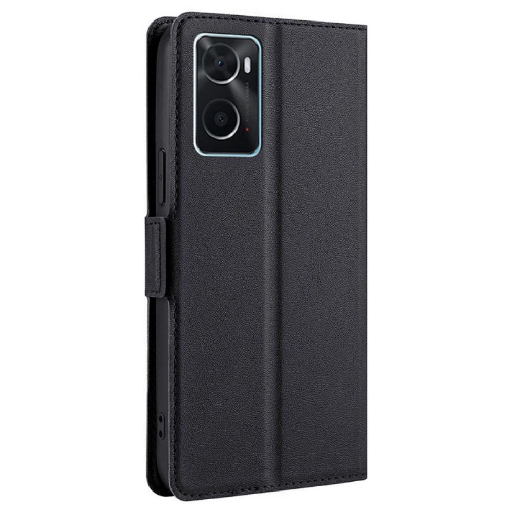Kryty Na Mobil Na Realme 9i Flipové Pouzdro Styl Ultra Jemné Umělé Kůže