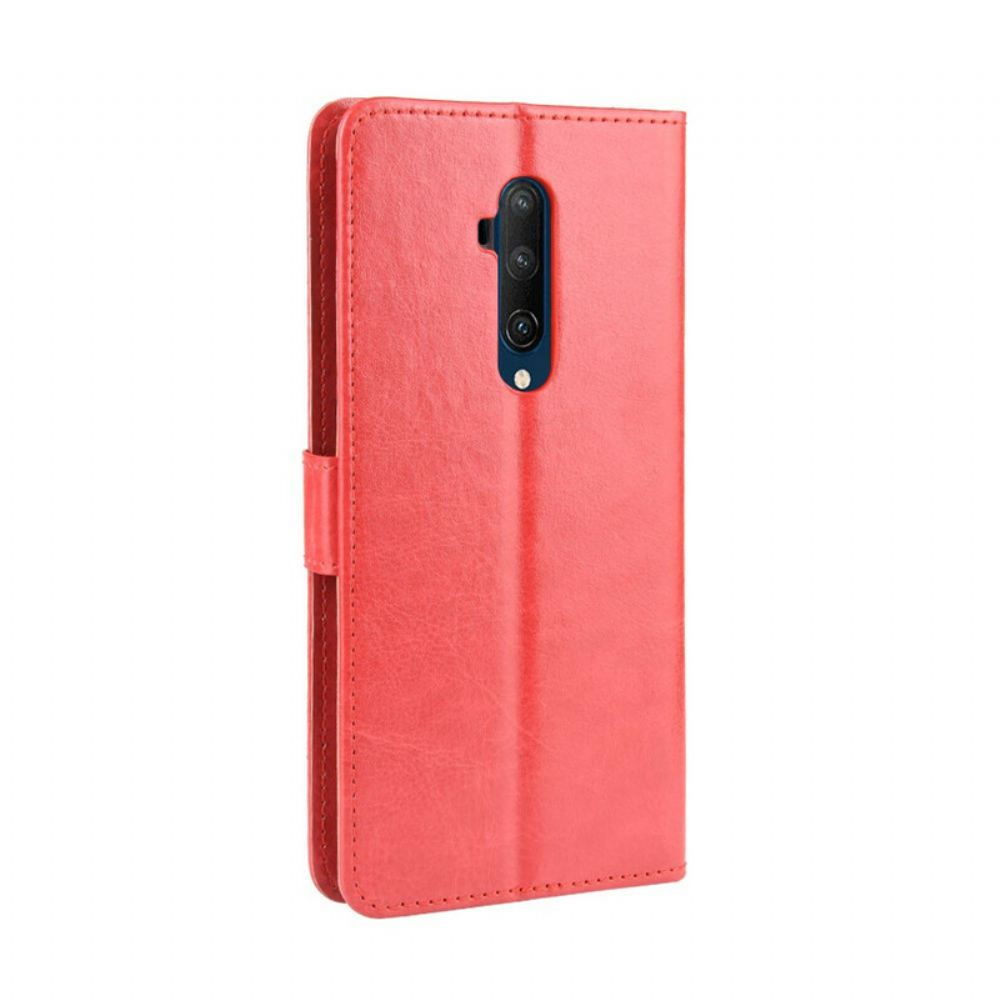 Flipové Pouzdro Na OnePlus 7T Pro Třpytivá Umělá Kůže