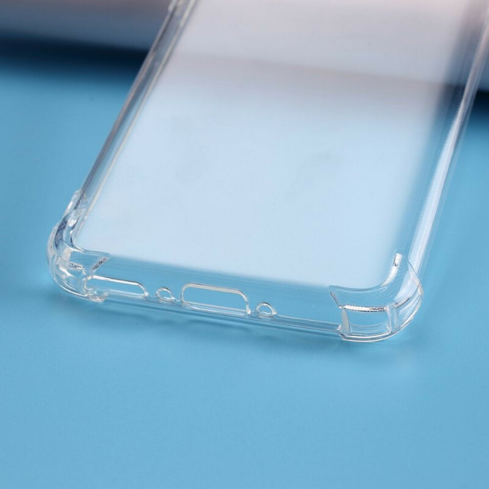 Kryt Na OnePlus 7T Pro Vymazat Vyztužené Rohy