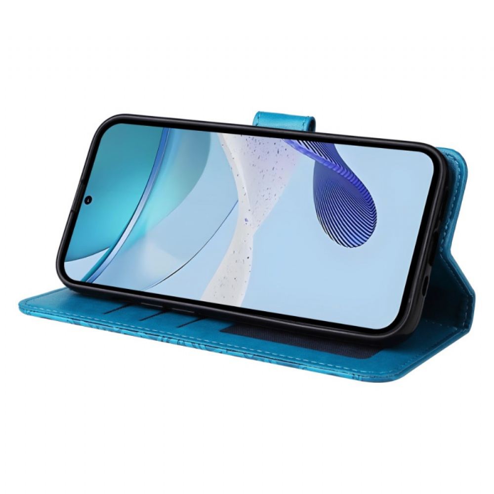 Kožený Kryt Na Realme 14x 5g Slunečnice