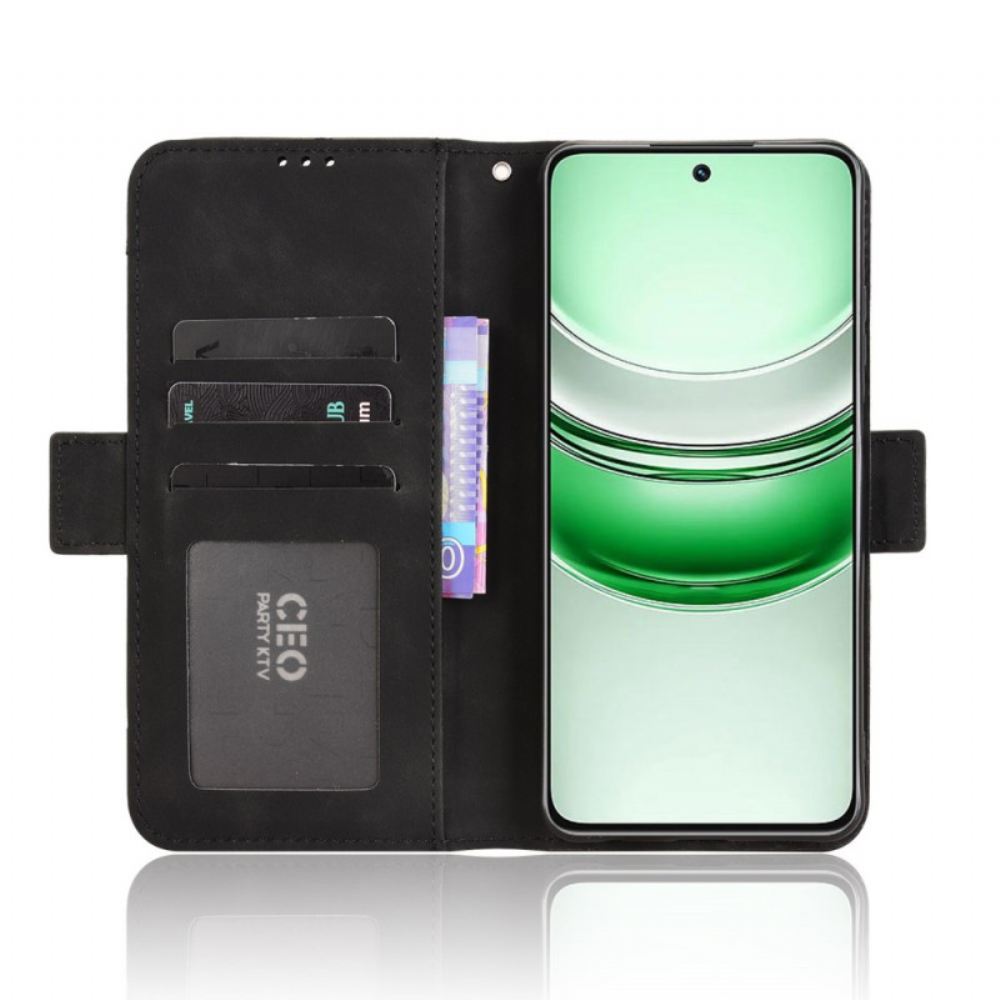 Kožený Kryt Realme 14x 5g Vícekartový