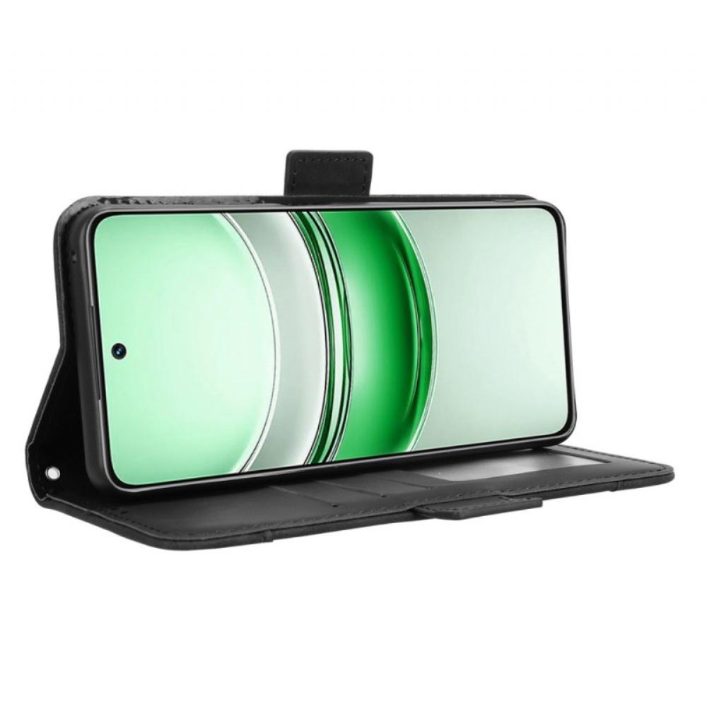 Kožený Kryt Realme 14x 5g Vícekartový