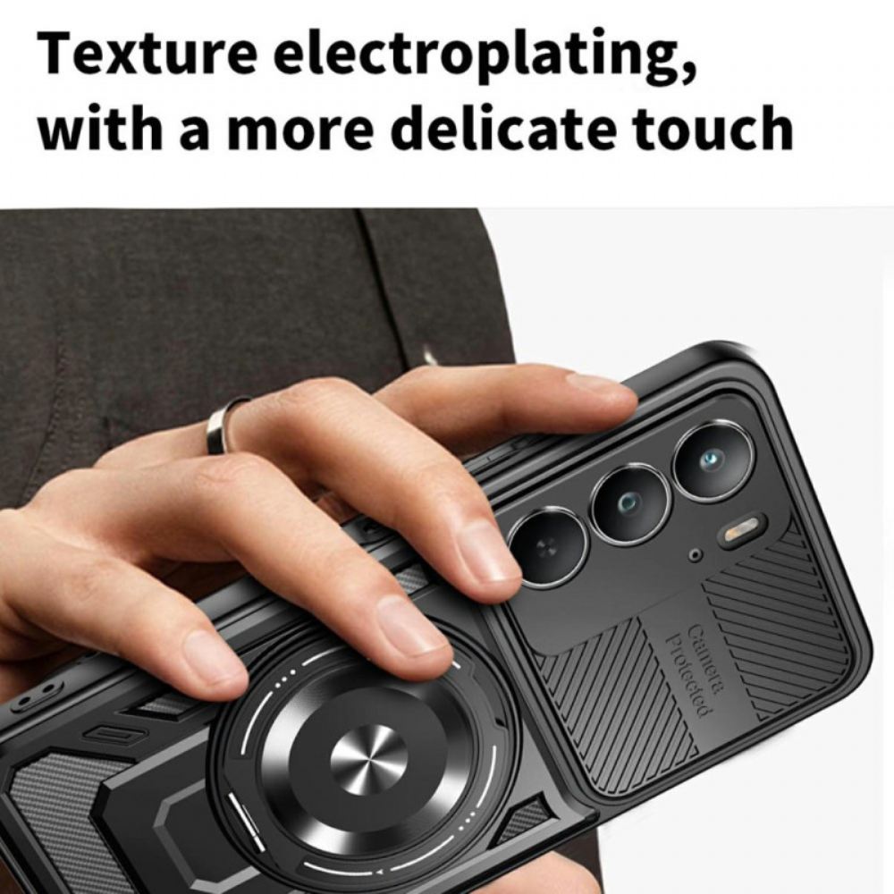 Kryt Realme 14x 5g Magnetický S Otočným Stojánkem