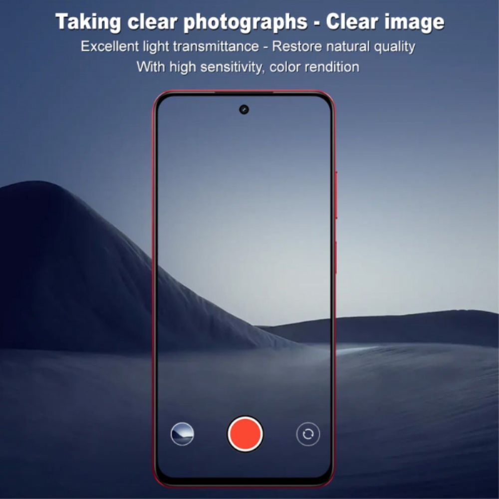 Ochranná Fólie Z Tvrzeného Skla Pro Realme 14x 5g (černá Verze) Imak