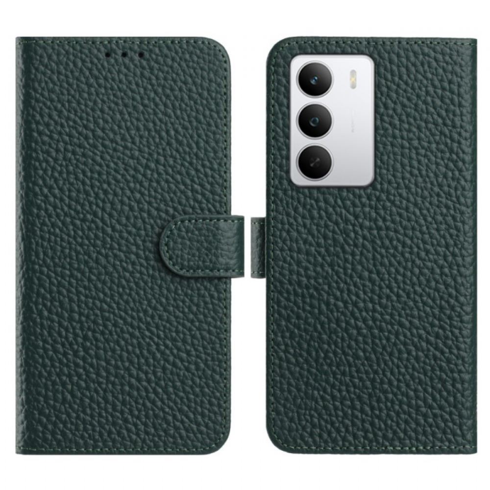 Peněženková Pouzdra Realme 14x 5g Pravá Kůže