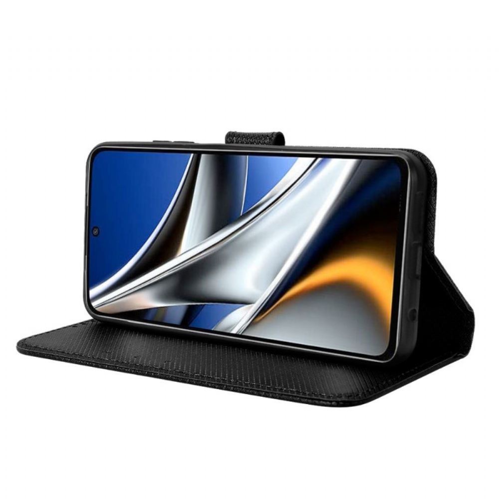 Flipové Pouzdro Na Poco X4 Pro 5G Na Lana Návrhy Popruhů