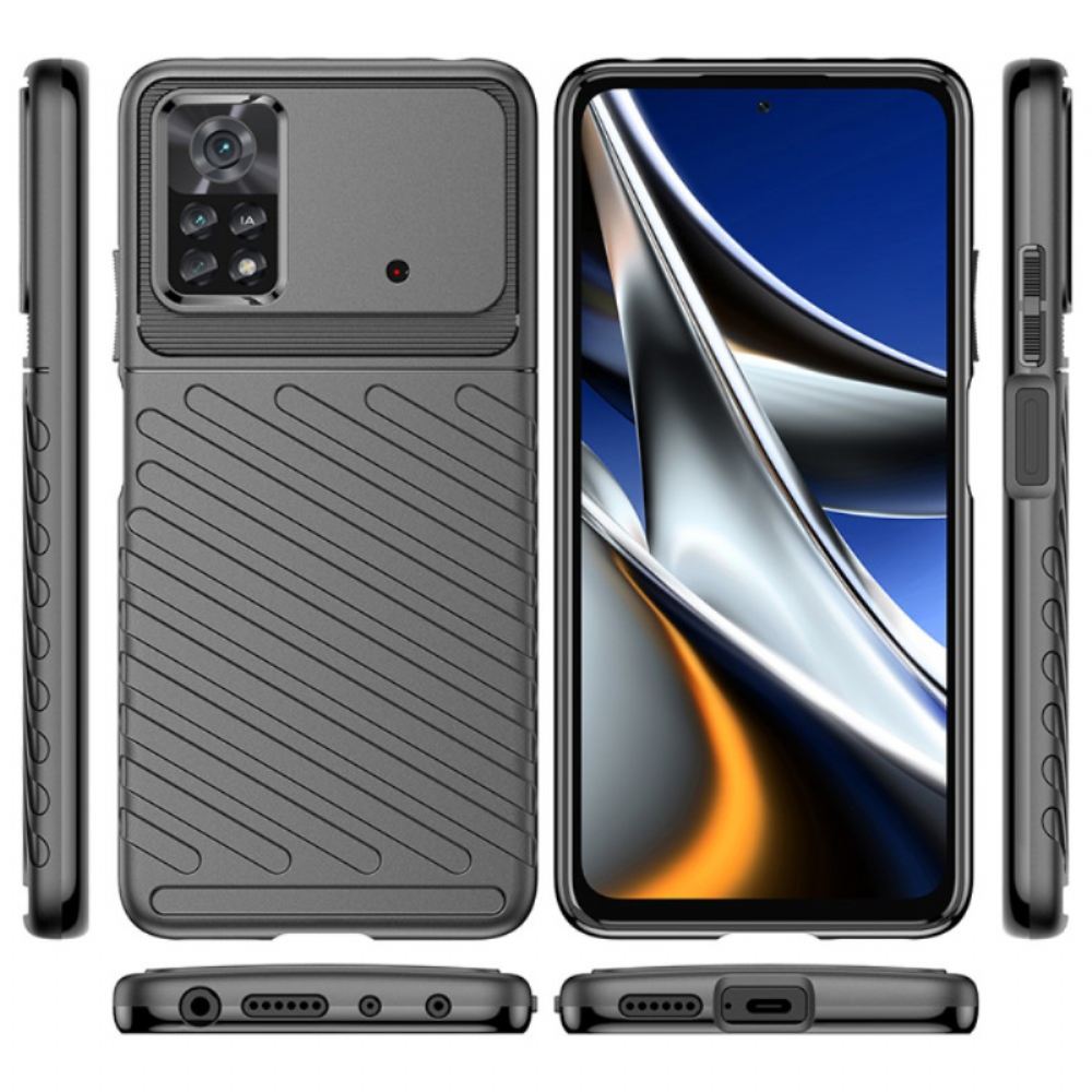Kryt Na Poco X4 Pro 5G Hromová Řada