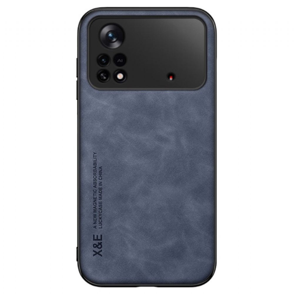 Kryt Na Poco X4 Pro 5G Kožený Styl X&e