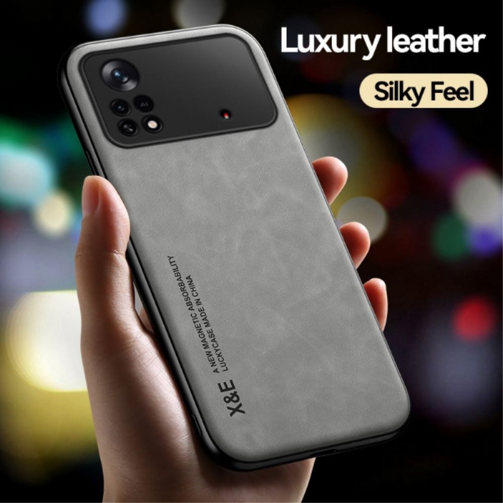 Kryt Na Poco X4 Pro 5G Kožený Styl X&e