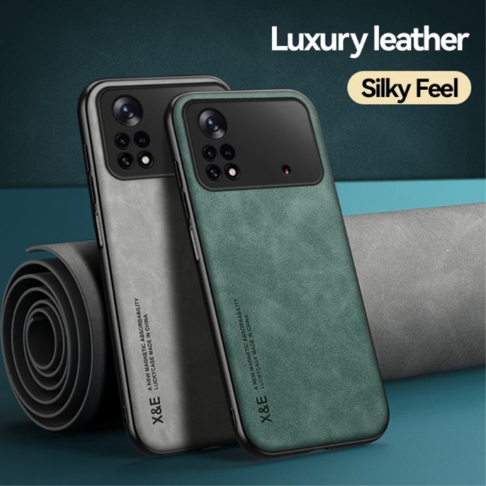 Kryt Na Poco X4 Pro 5G Kožený Styl X&e