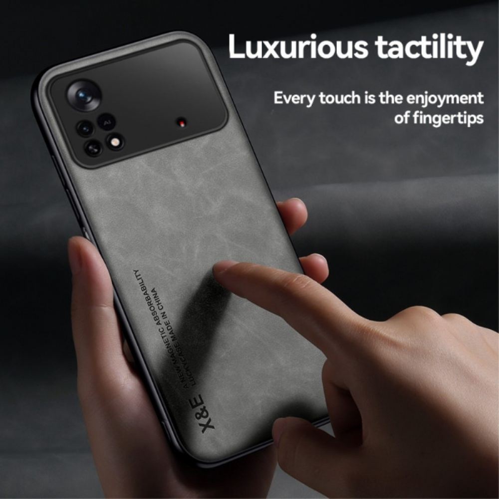 Kryt Na Poco X4 Pro 5G Kožený Styl X&e