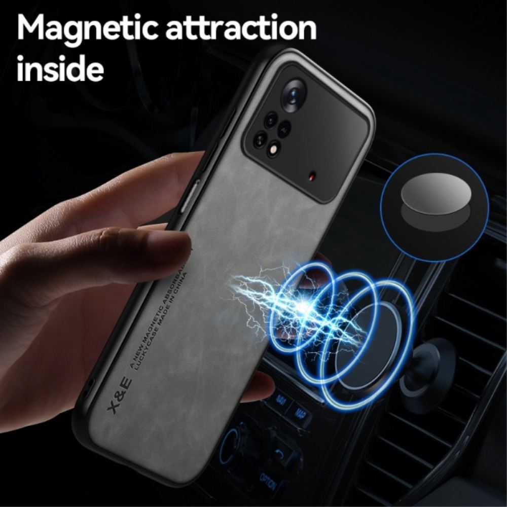 Kryt Na Poco X4 Pro 5G Kožený Styl X&e
