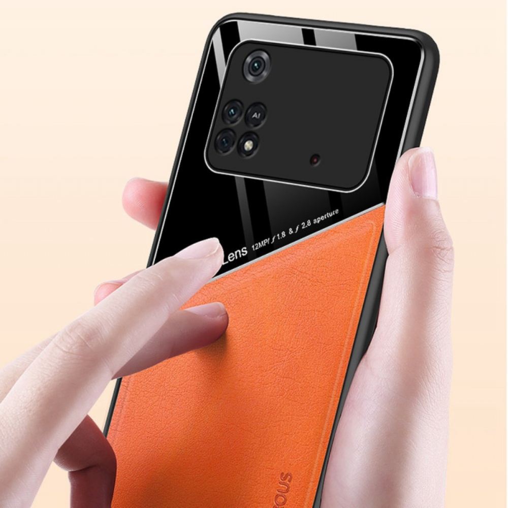Kryt Na Poco X4 Pro 5G Prémiová Umělá Kůže