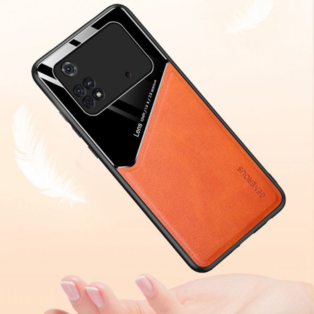Kryt Na Poco X4 Pro 5G Prémiová Umělá Kůže