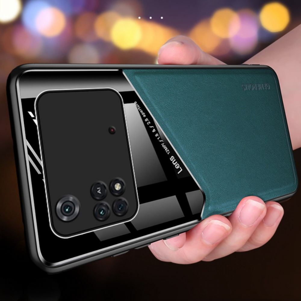 Kryt Na Poco X4 Pro 5G Prémiová Umělá Kůže