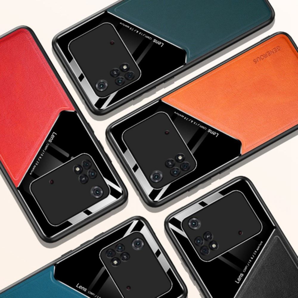 Kryt Na Poco X4 Pro 5G Prémiová Umělá Kůže