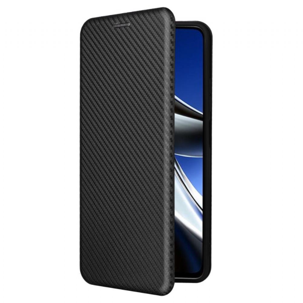Kryty Na Mobil Na Poco X4 Pro 5G Flipové Pouzdro Barevné Uhlíkové Vlákno