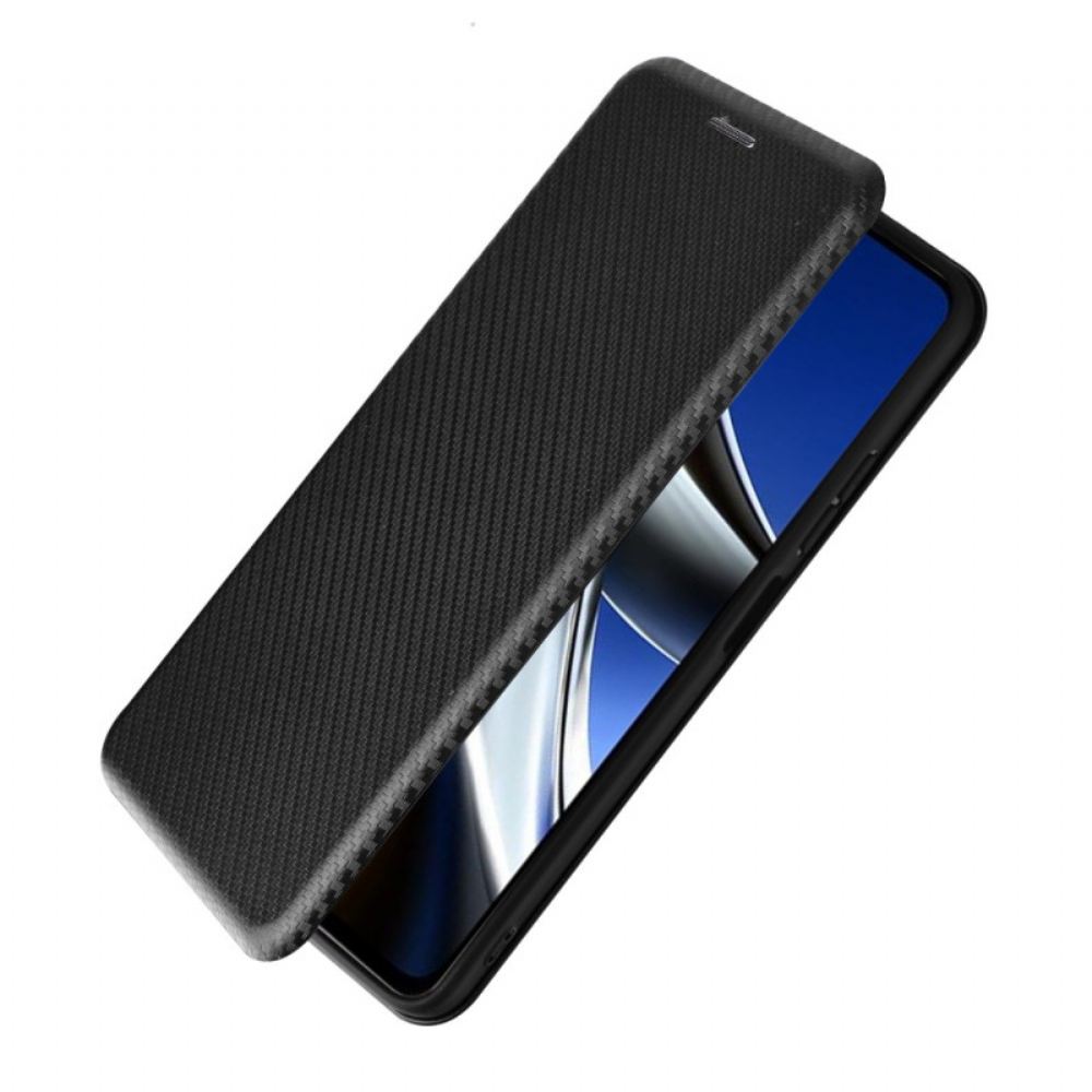 Kryty Na Mobil Na Poco X4 Pro 5G Flipové Pouzdro Barevné Uhlíkové Vlákno