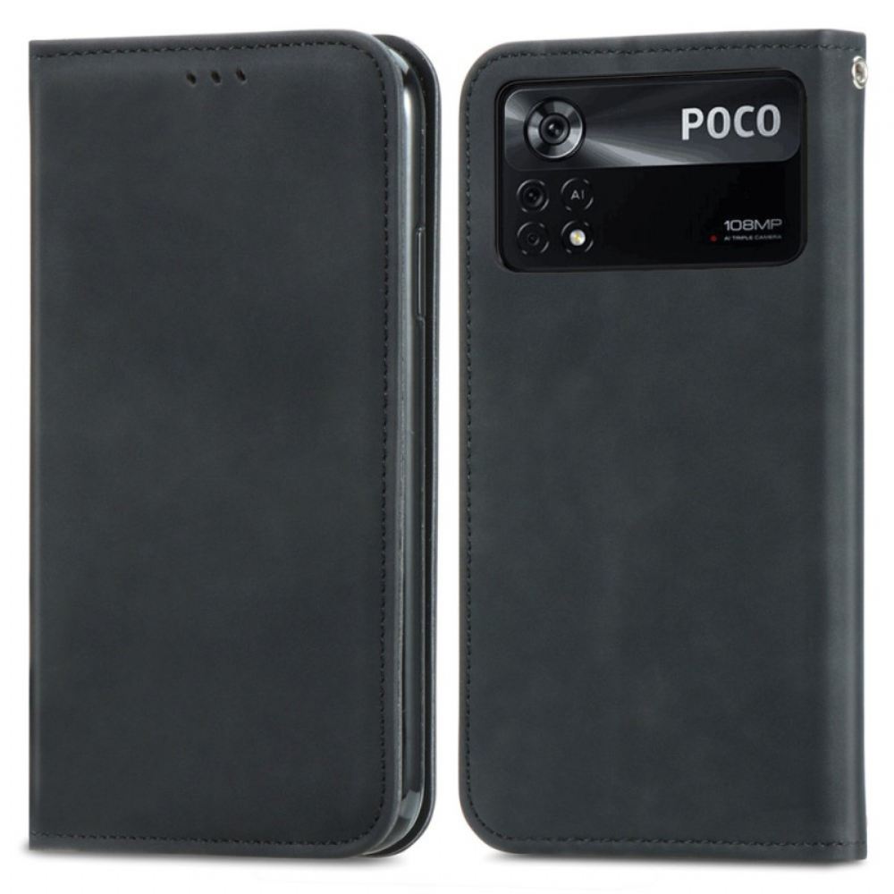 Kryty Na Mobil Na Poco X4 Pro 5G Flipové Pouzdro Elegance