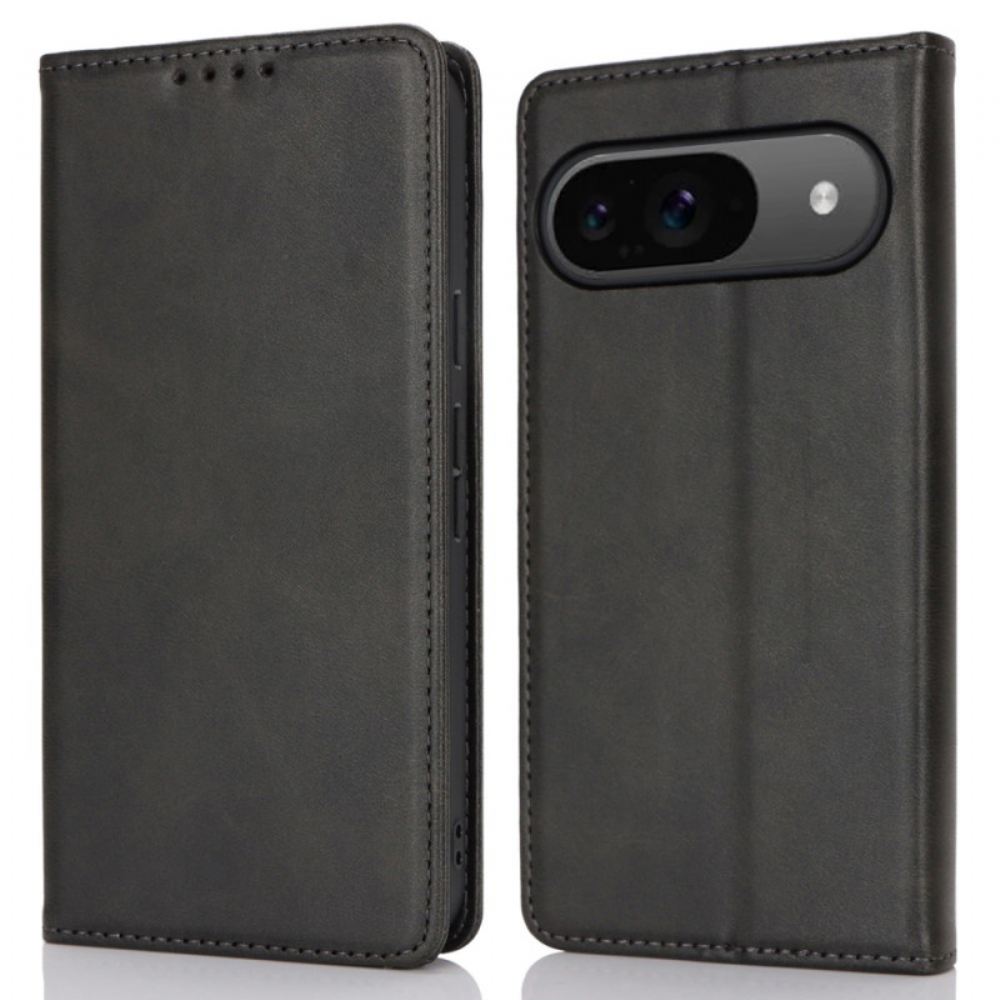 Kožené Pouzdro Folio Google Pixel 9 Texturovaný Povrch