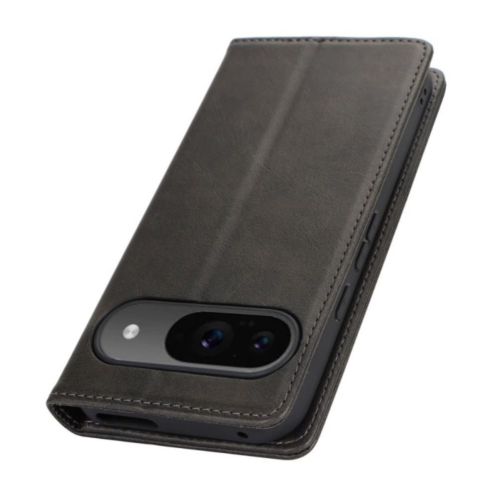 Kožené Pouzdro Folio Google Pixel 9 Texturovaný Povrch