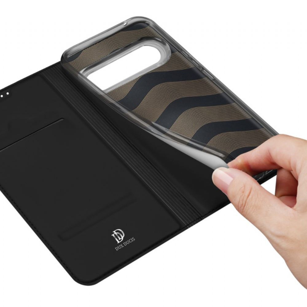 Kožené Pouzdro Google Pixel 9 Kryty Na Mobil Skin Pro Series Dux Ducis