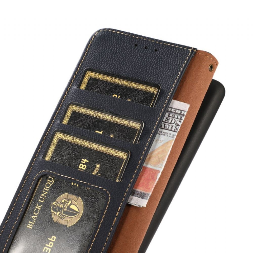 Kožený Kryt Google Pixel 9 Blokování Rfid Ve Stylu Vintage Khazneh