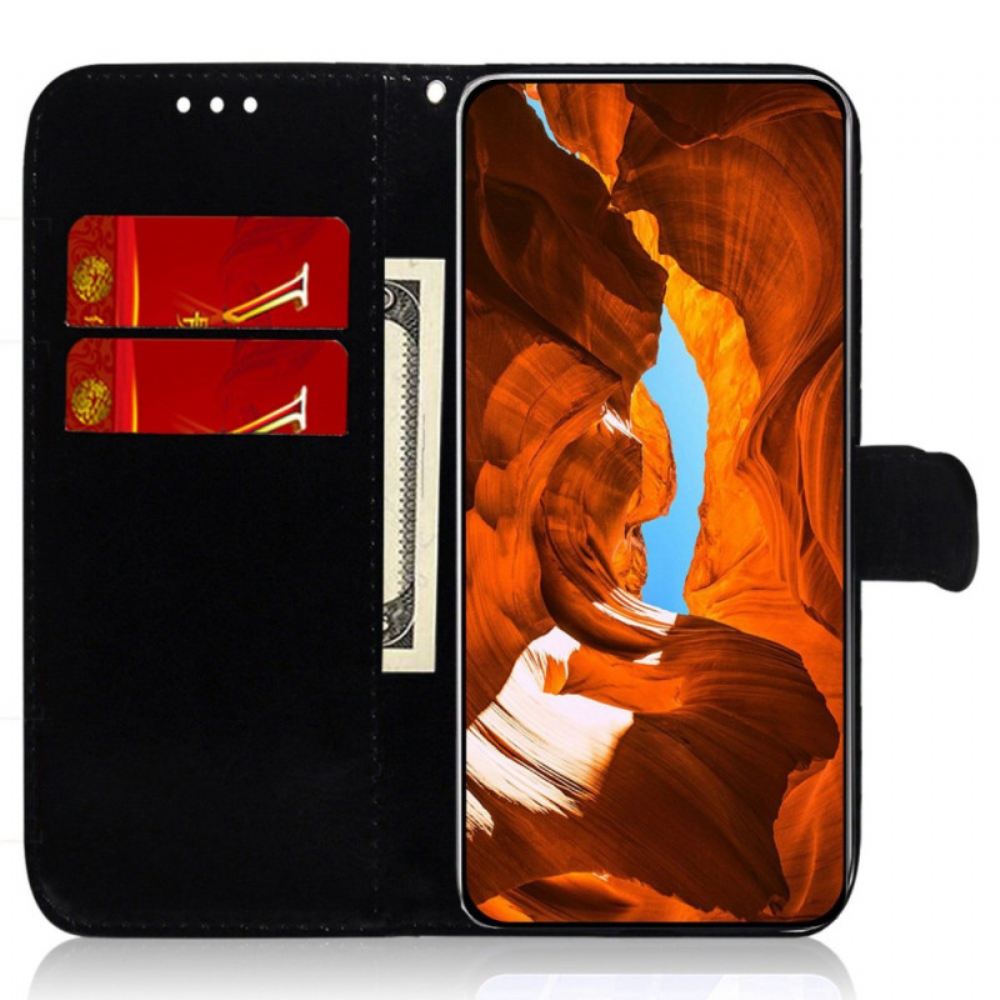 Kožený Kryt Google Pixel 9 Diskotékový Styl