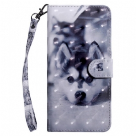 Kožený Kryt Na Google Pixel 9 Husky S Popruhem