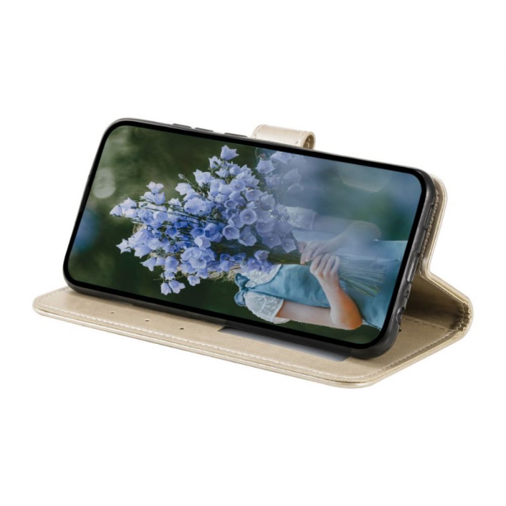 Kožený Kryt Na Google Pixel 9 Mandala Sun S Popruhem