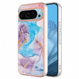 Kryt Google Pixel 9 Modrý Mramor
