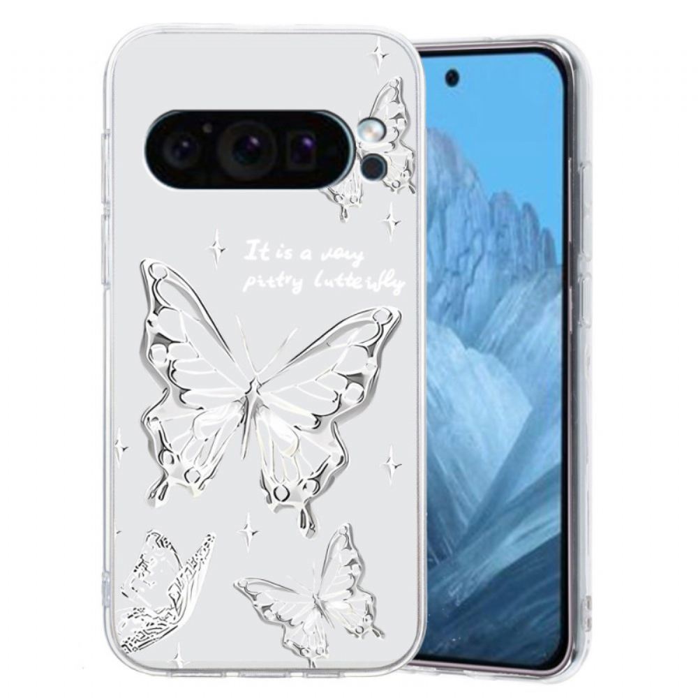 Kryt Google Pixel 9 Motýli