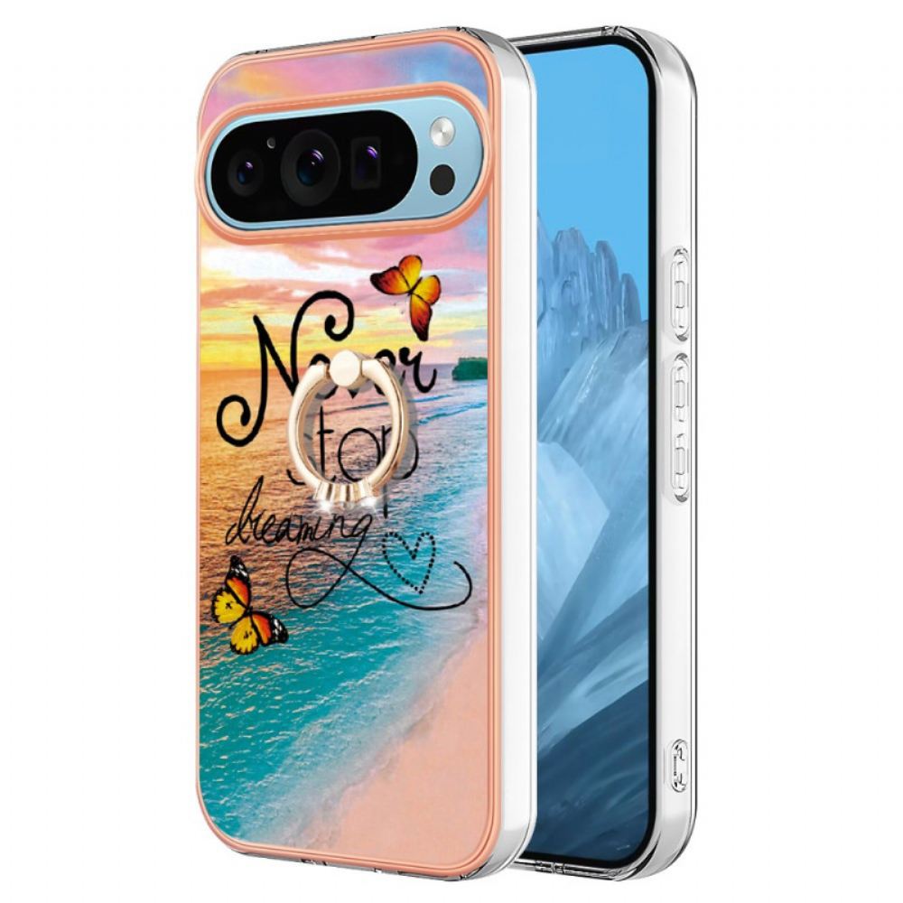 Kryt Google Pixel 9 Podpůrný Prsten Never Stop Dreaming
