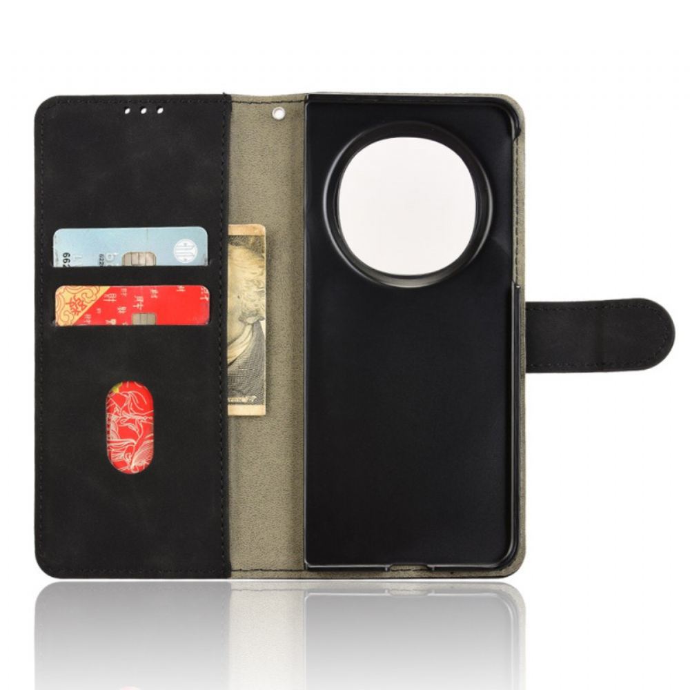 Kožený Kryt Oppo Find N5 Semišový Efekt