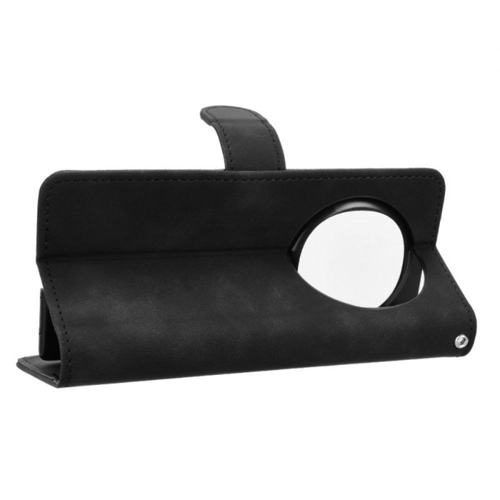 Kožený Kryt Oppo Find N5 Semišový Efekt