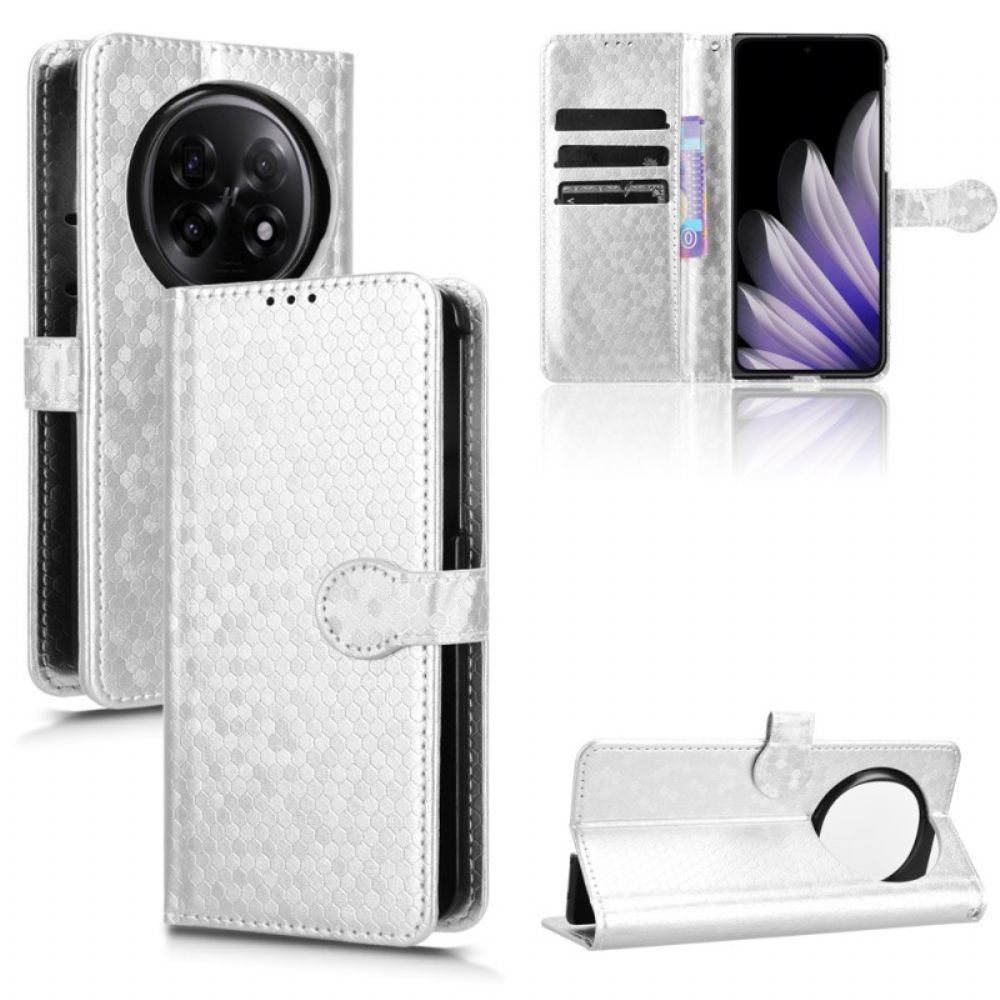 Kožený Kryt Oppo Find N5 Třpytivé Tečky