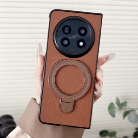 Kryt Na Oppo Find N5 Průhledný Kroužek Z Umělé Kůže Držák