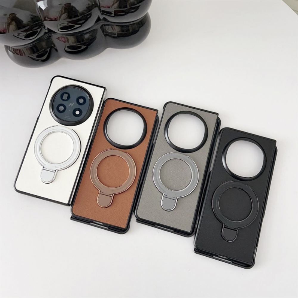 Kryt Na Oppo Find N5 Průhledný Kroužek Z Umělé Kůže Držák