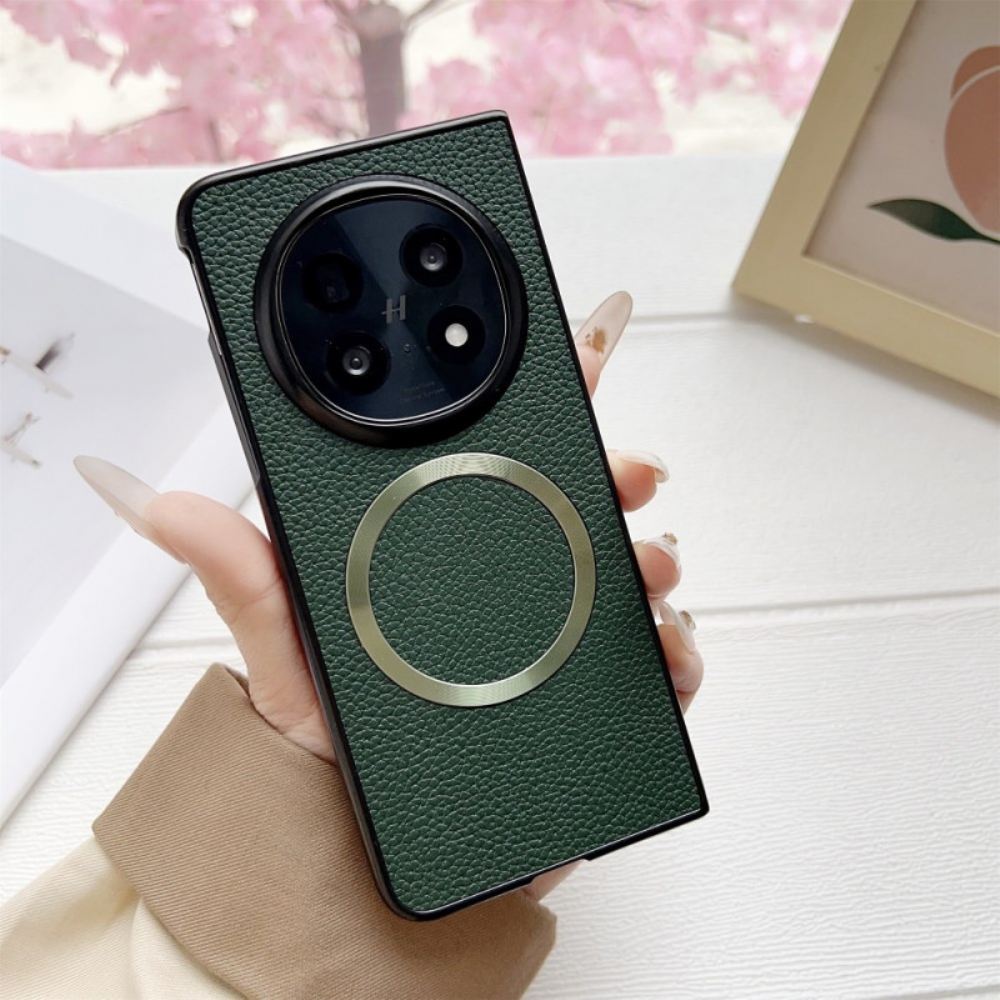 Kryt Oppo Find N5 Umělá Kůže Kompatibilní S Magsafe