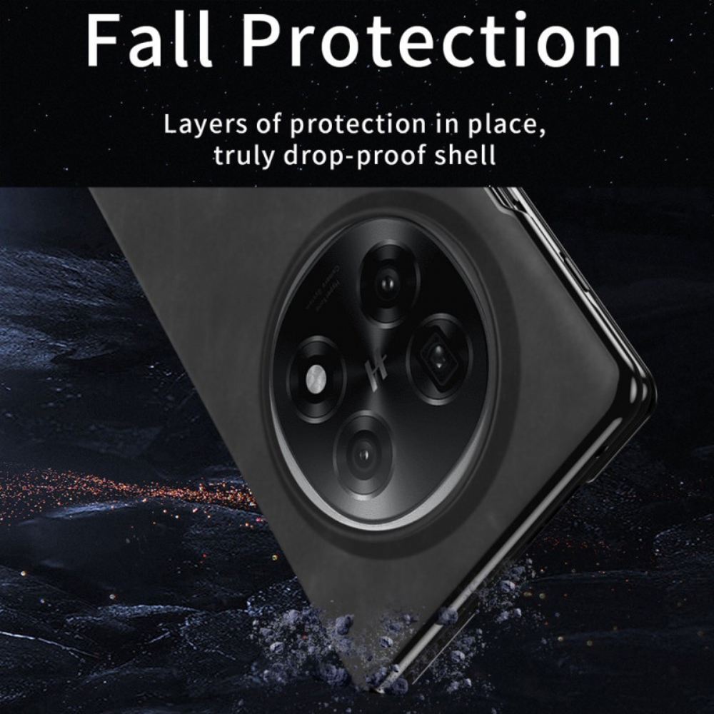 Pouzdro Oppo Find N5 Kožený Efekt