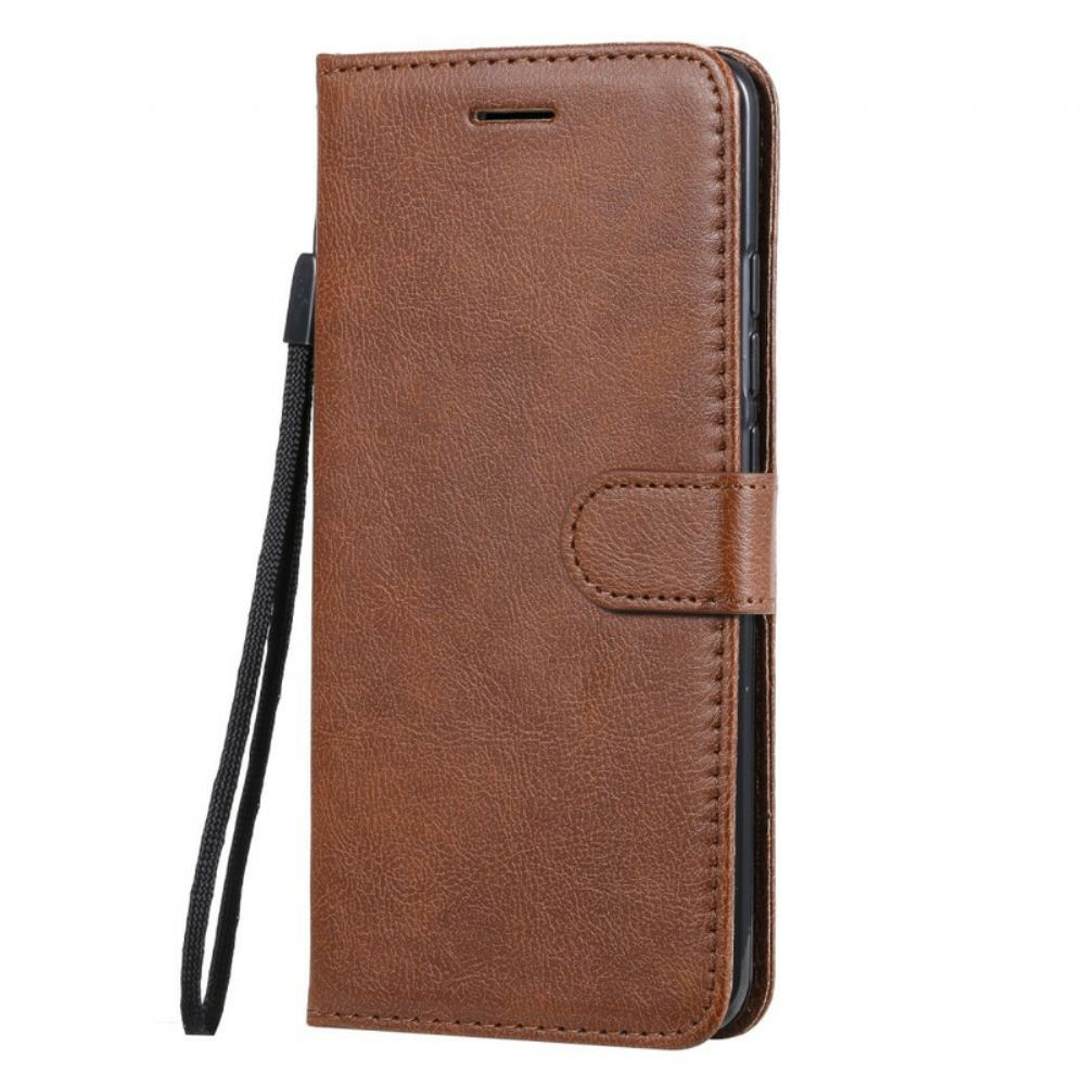 Flipové Pouzdro Na Xiaomi Mi Note 10 / 10 Pro Na Lana Styl Řemínkové Kůže