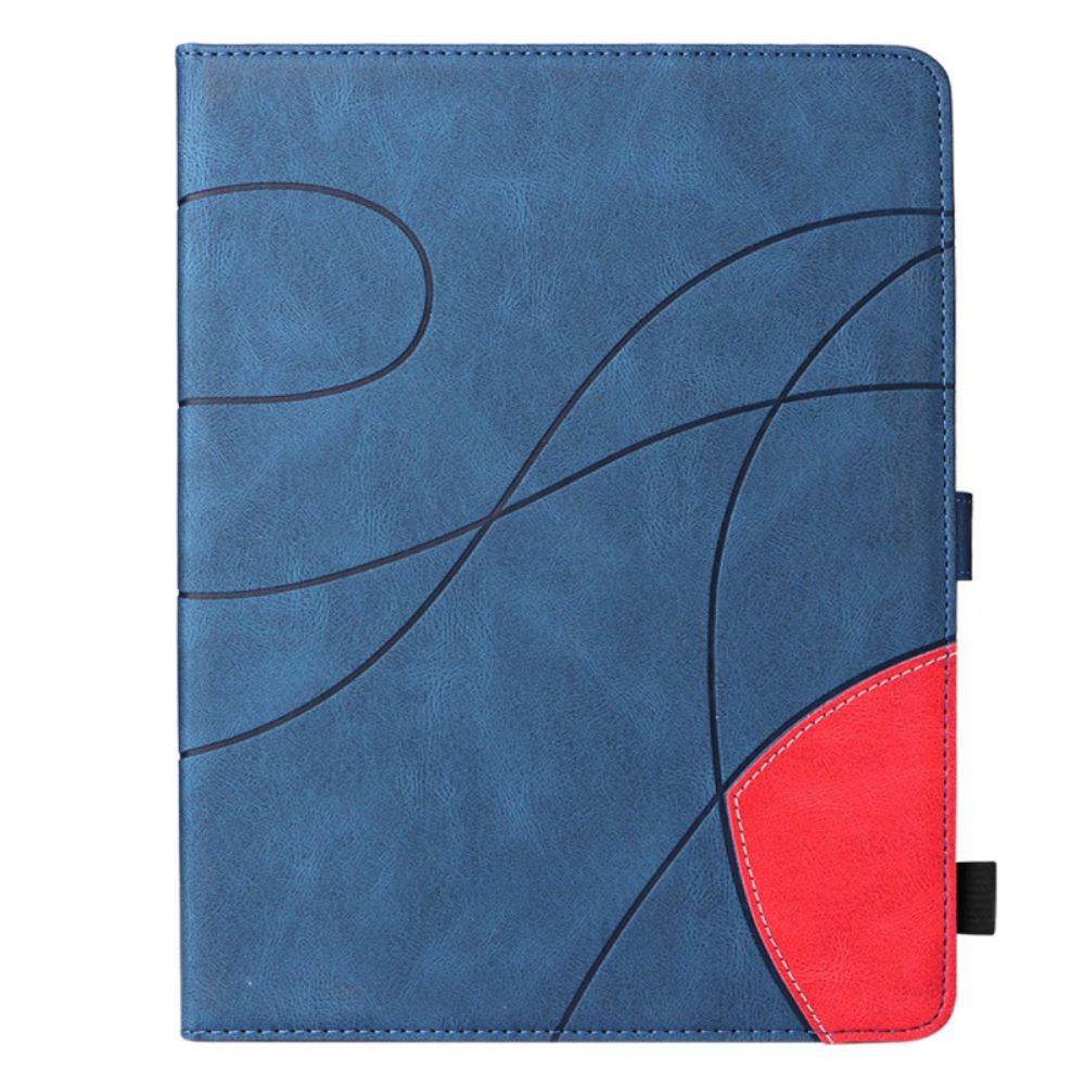 Flipové Pouzdro Na iPad Pro 12.9" (2021) (2020) (2018) Dvoubarevný Design