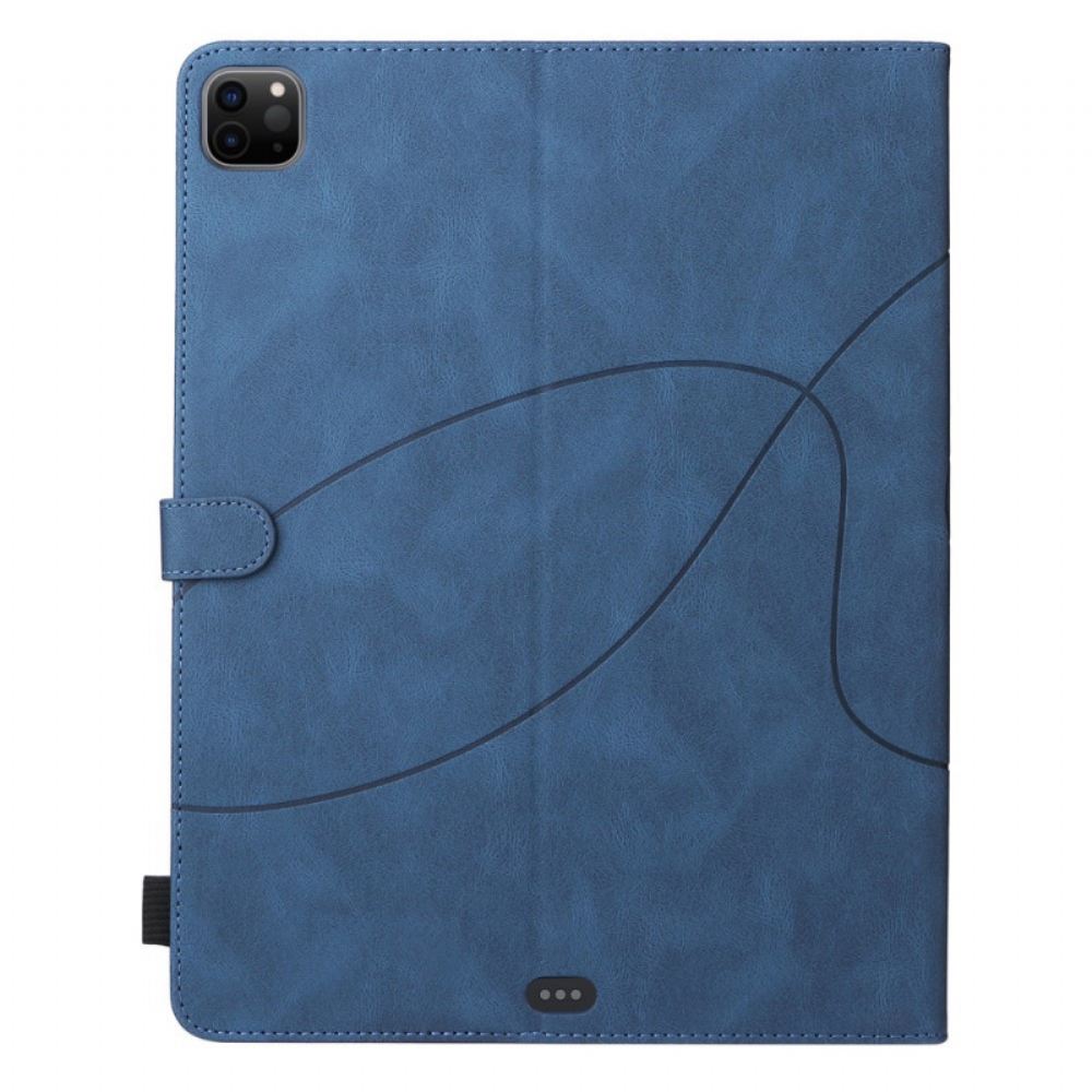 Flipové Pouzdro Na iPad Pro 12.9" (2021) (2020) (2018) Dvoubarevný Design