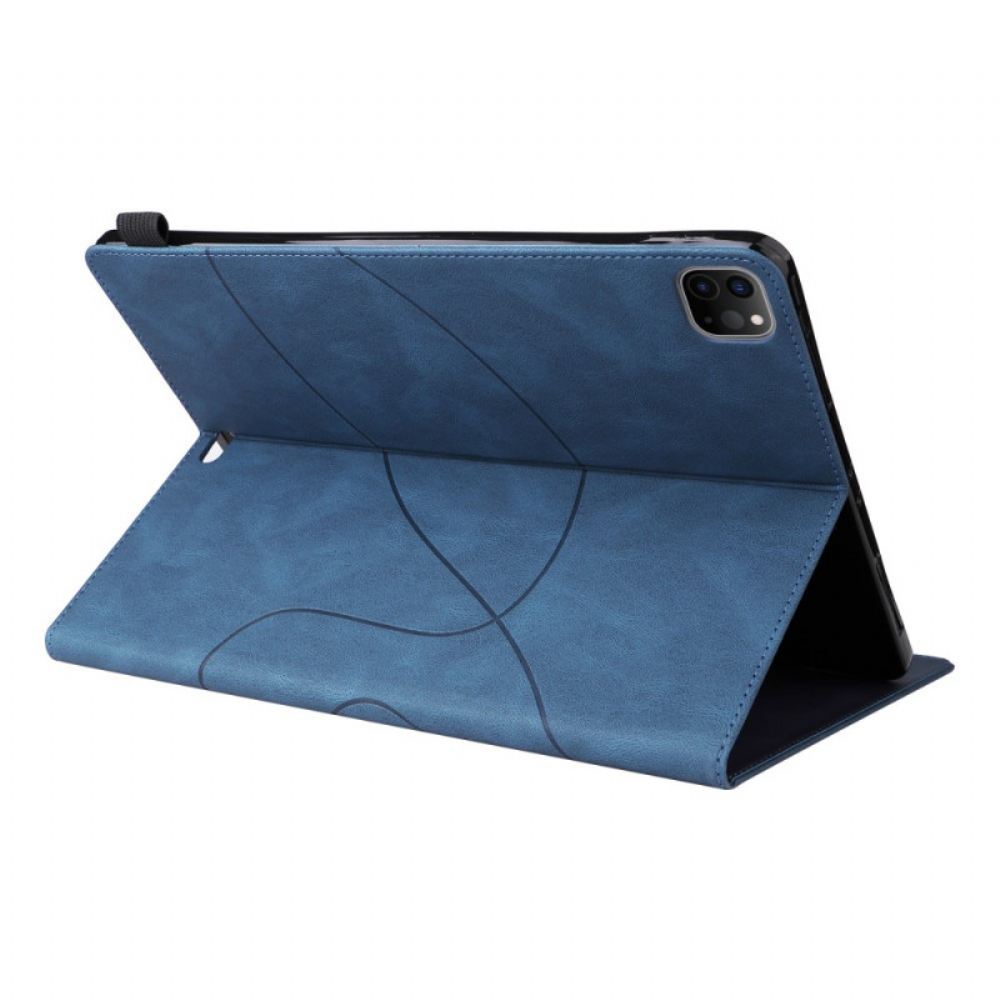 Flipové Pouzdro Na iPad Pro 12.9" (2021) (2020) (2018) Dvoubarevný Design