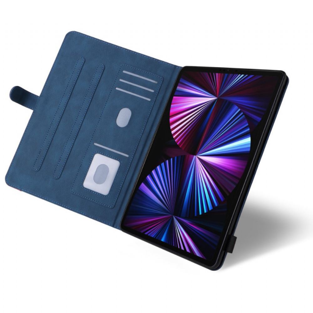 Flipové Pouzdro Na iPad Pro 12.9" (2021) (2020) (2018) Dvoubarevný Design