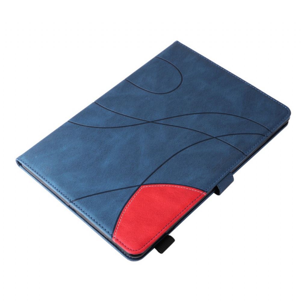 Flipové Pouzdro Na iPad Pro 12.9" (2021) (2020) (2018) Dvoubarevný Design